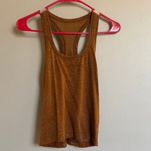 Lululemon Athletica Copper Tank Top